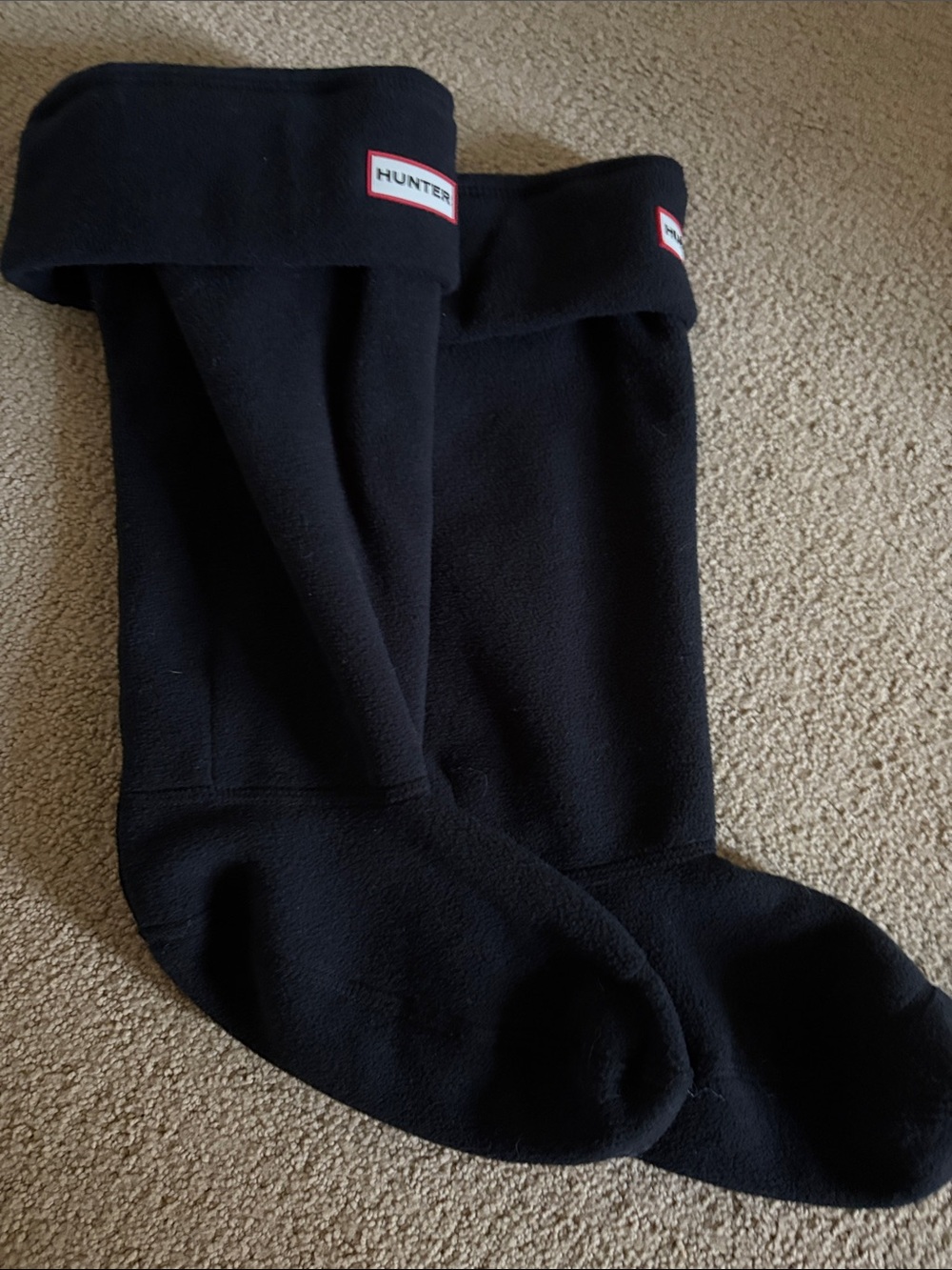 Hunter women’s Black Fleece Socks